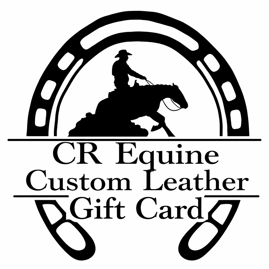 CR Equine Custom Leather Gift Card