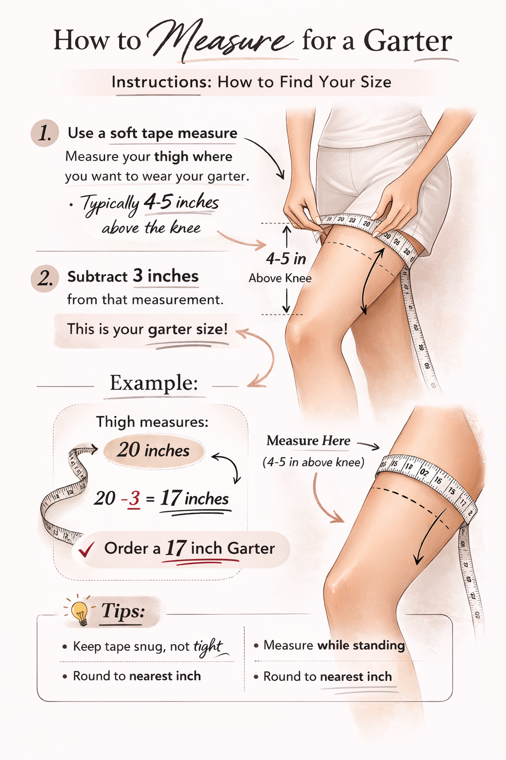 Custom Leather Wedding Garter