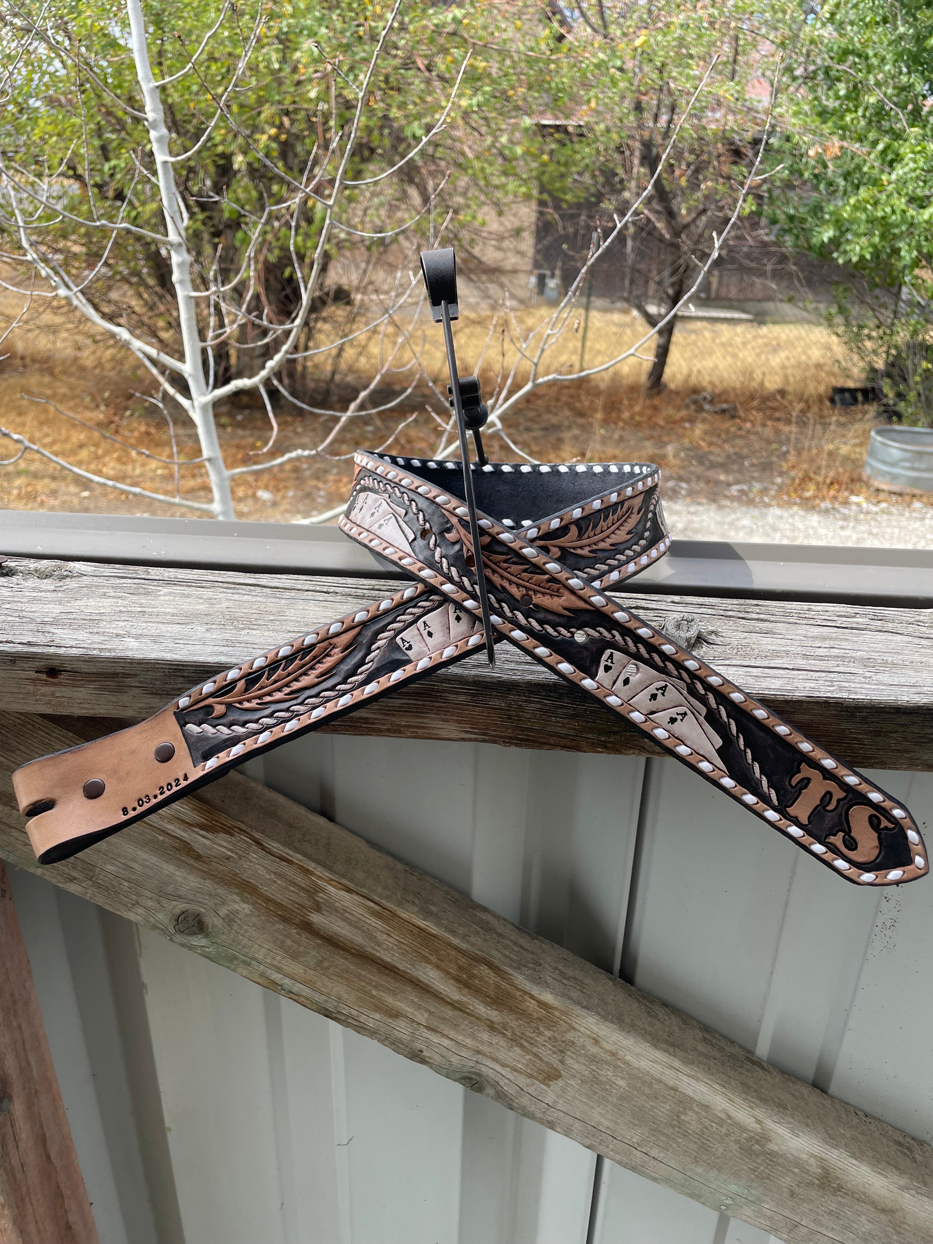 Custom Handmade Leather Belt