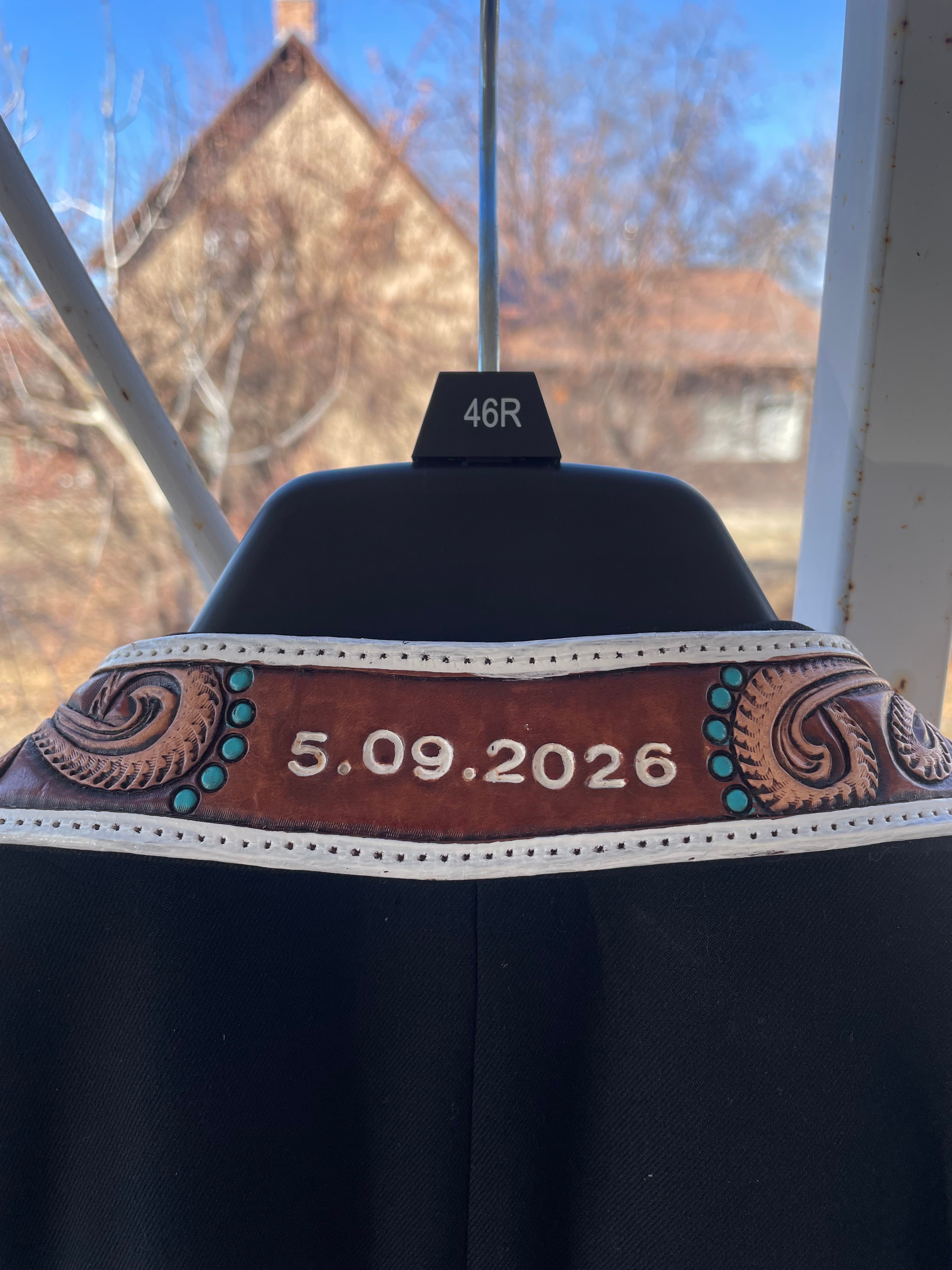 Custom Leather Suit Jacket Lapels