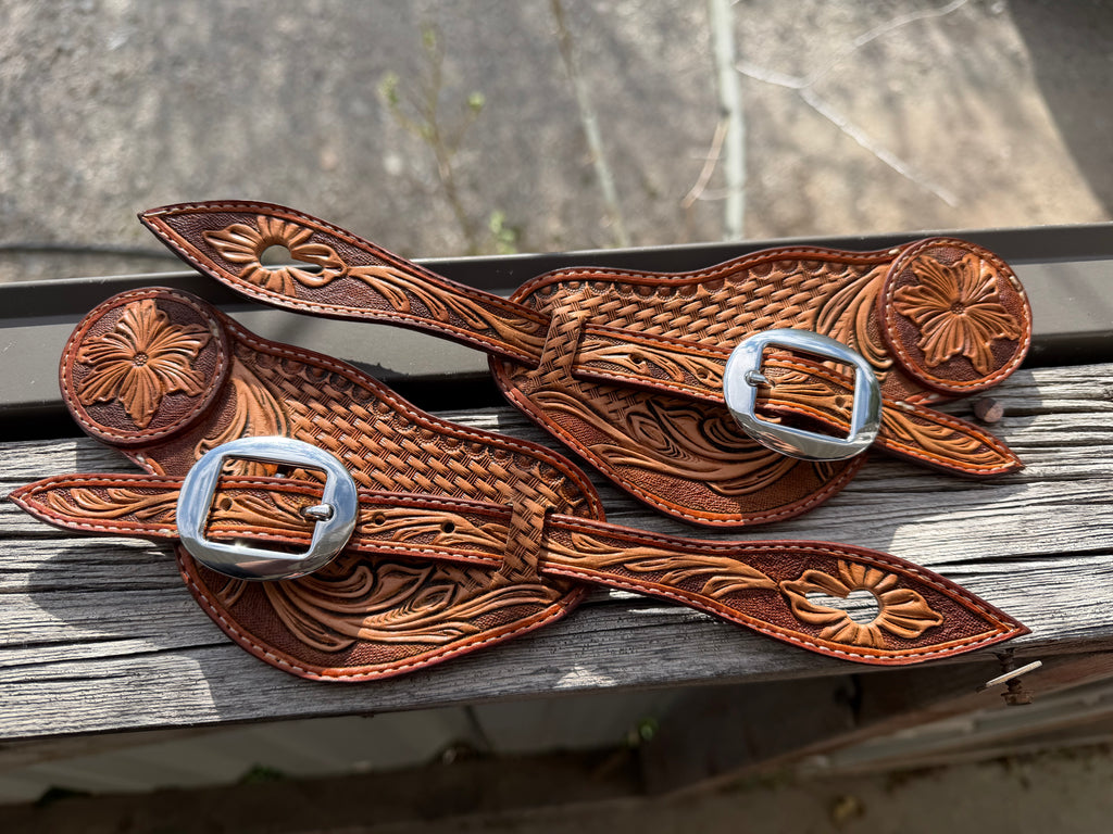 Custom Handmade Spur Straps