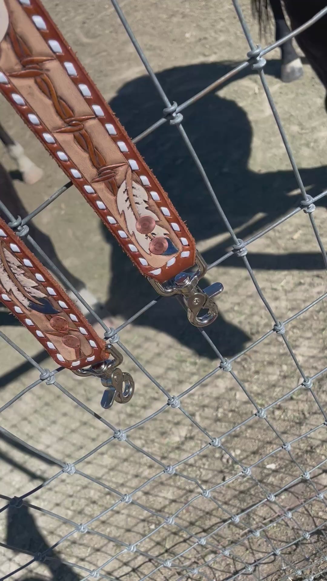 Custom Leather Purse Strap